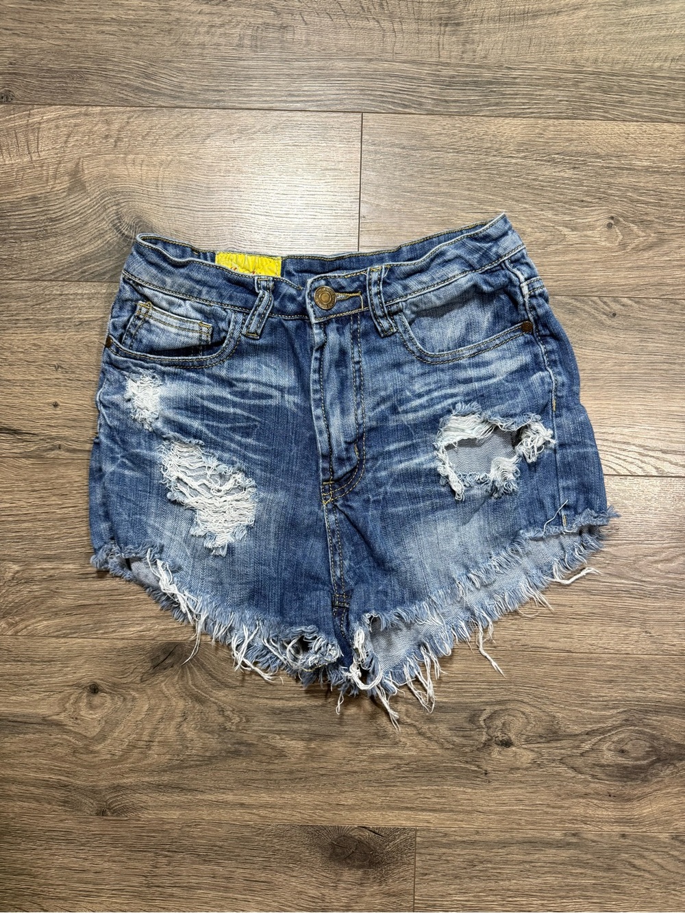 Machine Jean Shorts